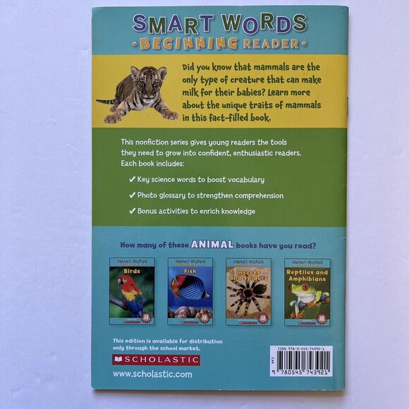 Set of 5 Smart Words Beginning Reader Childrens Books Nature Paperback - Picture 16 of 16